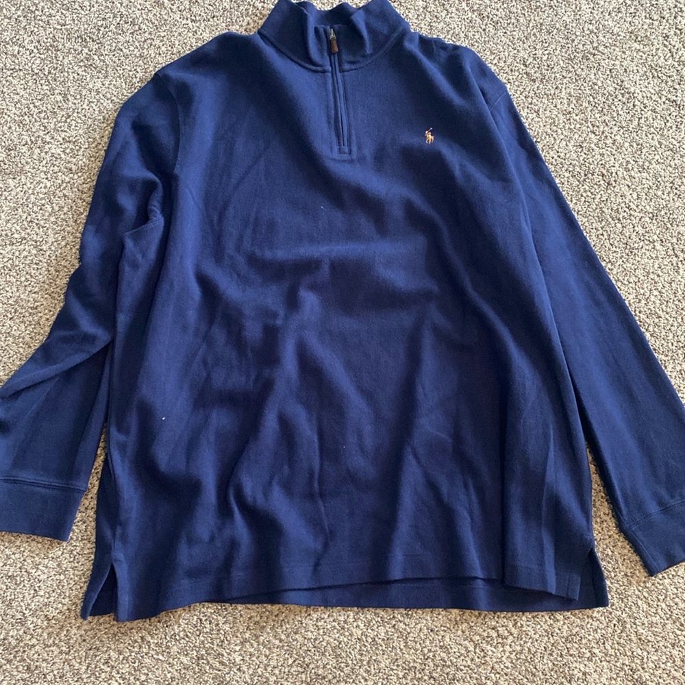 Men’s polo quarter zip